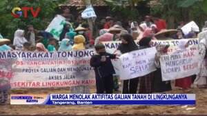 Warga Tangerang Demo Menolak Galian Tanah Ilegal