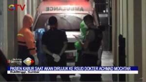 Seorang Pasien Gejala COVID-19 Kabur Saat Akan Dirujuk Ke RSUD Di Sumatera Barat