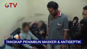 Jajaran Polisi Kalimantan Selatan Tangkap Penimbun Masker dan Antiseptic