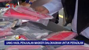 Polres Jakarta Utara Jual Masker Sitaan Dengan Harga Murah, Warga Rela Antri