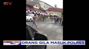 Seorang ODGJ Masuk Ke Dalam Polres Jember