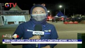 Rumah Sakit Darurat COVID-19 Terima Total 144 Pasien Pasca 3 Hari Dibuka