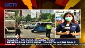 Penerapan PSBB Ke 6, Jakarta Masih Ramai