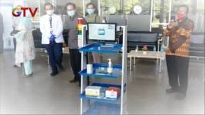 Robot RAISA Bantu Tangani Covid-19
