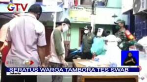 Ratusan Warga Jalani Tes Swab Massal Pasca Kontak dengan ODP saat Beribadah