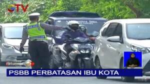 Pantauan Sejumlah Pelanggaran PSBB di Perbatasan Jakarta–Bekasi