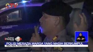 Polisi Di Batu Bara Lakukan Razia Perkumpulan Guna Cegah Korona