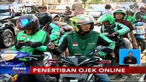 Ojek Online Mangkal Bikin Semrawut Jalanan?