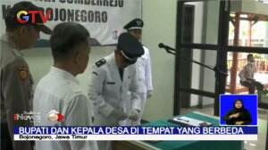 24 Kepala Desa Dilantik Secara Online