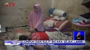 Memilukan, Gadis Lumpuh Yatim Hidup Seorang Diri