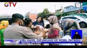 Ambulans Rusak, Ibu Hamil Dievakuasi ke Mobil Patroli