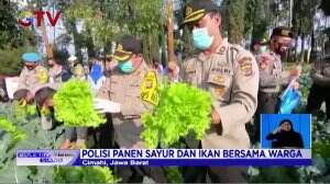 Cara Unik Polres Cimahi Jalani Baksos di Tengah Pandemi