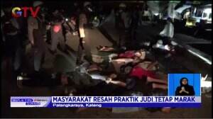 Polisi Gerebek Lokasi Judi Dadu Gurak di Kalimantan Tengah