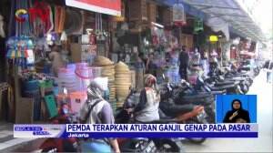 Pedagang Keluhkan Ganjil Genap di Pasar Bisa Turunkan Omset Penjualan