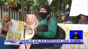 Warga Ricuh Demo Memprotes Galian Tanah