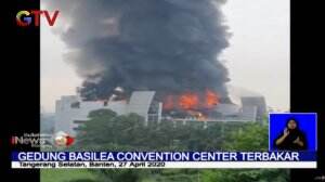 Gedung Gereja Basilea Christ Cathedral Tangerang Terbakar