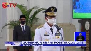 Gubernur Kepri Isdianto Berujung Petaka Usai Menghadiri Pelantikan Di Istana Negara