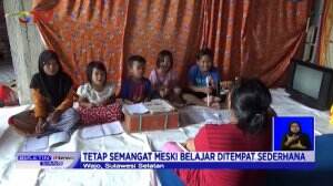 KIsah Para Pengungsi Banjir Wajo Sulsel Belajar di Pengungsian