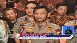 Dalam Rangka Koordinasi, Kapolri Idham Azis Kunjungi Kejaksaan Agung