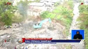 Pengerukan Kali Sampah Dimulai