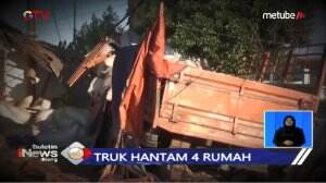 Rem Blong, Truk Tabrak Rumah