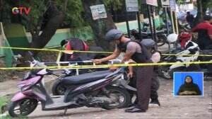 Motor Terduga Pelaku Bom Bunuh Diri Diamankan Petugas