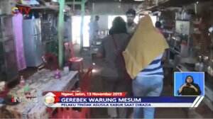 Razia Warung Remang-Remang