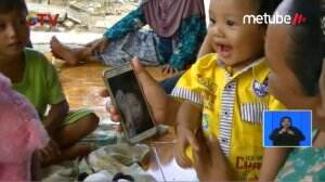 Lewat Telepon Video, Ibu Balita Annisa Menangis