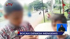 Malang Sekali! Bocah Ini Dipaksa Mengemis