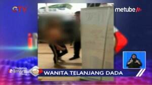 Video Viral! Wanita Telanjang Dada Ke Mall