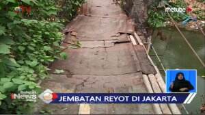 Memprihatinkan! Jembatan Reyot Ini Ada Di Jakarta