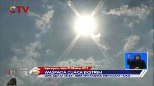 Waspada! Cuaca Ekstrim Hingga 43 Derajat Celcius