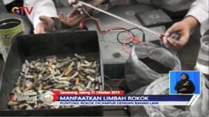 3 Siswi SMA N 1 Ungaran Menyulap Puntung Rokok