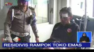 Residivis Babak Belur Diamuk Masa Karena Rampok Toko Emas di Padang