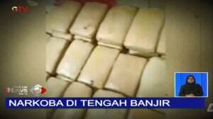 Penemuan Narkoba di Tengah Banjir Depok