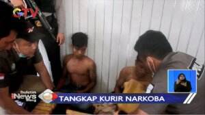Polisi Ringkus Kurir 20 Paket Ganja Kering Siap Edar