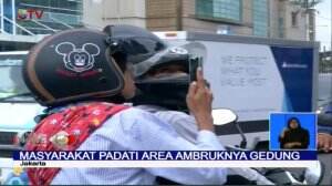 Gedung Runtuh di Slipi Jadi Wisata Baru dan Lokasi Swafoto