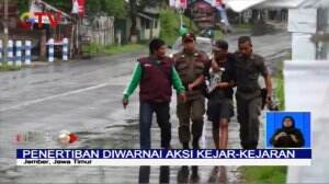 Aksi Kejar-Kejaran Warnai Penertiban Anak Jalanan dan Gepeng di Jember