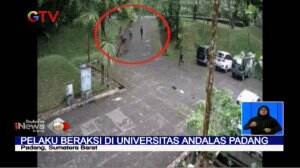 Polisi Tangkap Dua Begal Kapak Merah yang Beraksi di Universitas Andalas Padang