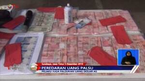 Rp630 juta Pecahan Uang Palsu