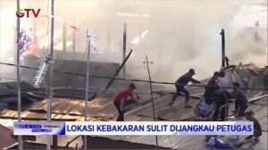7 Rumah Semi Permanen Ludes Terbakar