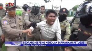 Gepeng dan Satpol PP Terlibat Aksi Kejar-Kejaran