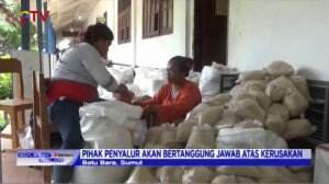 Ribuan Paket Sembako di Sumut Untuk Terdampak Covid-19 Rusak Menumpuk di Gudang