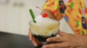 Bikin Nagih! Es Susu Cincau Gula Jawa