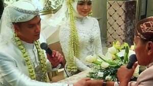 Rezky Aditya dan Citra Kirana Gelar Akad Nikah Di Bandung