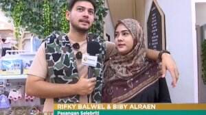 Rifky Balwel dan Istri Berburu Perlengkapan Bayi