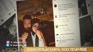 Vicky Prasetyp Maju Terus Pantang Mundur Demi Sarita Mukti