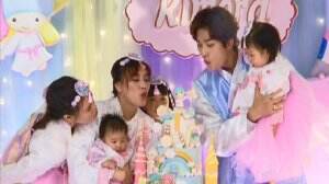 Emas Dan Uang Jadi Doorprize Ultah Anak Ammar Lee