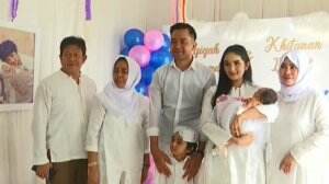 Faby dan Revand Gelar Acara Aqiqah Anak Ke-2
