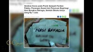 Pasutri Berbagi Nasi Bahagia Berisikan Uang 1 Juta